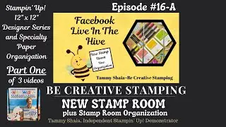 Be Creative Stamping NEW Stamp Room Plus 12