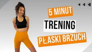 5 MIN PŁASKI BRZUCH | SZCZUPŁA TALIA - Trening Brzucha - ABS Workout