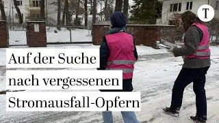 Diese Freiwilligen klopfen an T&uuml;ren im Berliner Stromausfall-Gebiet, um Menschen zu helfen