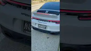 Мы сделали спортивный классический утиный хвост для тарги 992
