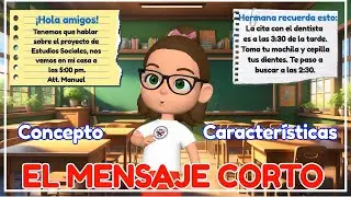 El mensaje Corto. Concepto, funci&oacute;n y caracter&iacute;sticas