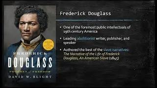 Frederick Douglass & The Slave Narrative