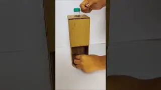 Cardboard water Cooler Machine #diy #watercooler #drinkingwater #waterbottle #water #cardboard