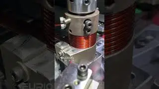 Double Hollow Coil Winding Machine | Enameled Flat Wire Coils Forming Mahcine. Edgewise coils 2x10mm
