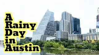 A Rainy Day at Lady Bird Lake in Austin, Texas: Nature's Refreshing Symphony