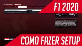 Como fazer setup no F1 2020