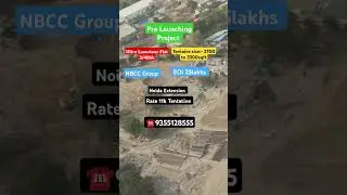 Pre Launching Project NBCC 3/4Bhk Noida Extension #shorts #ytshorts #trending