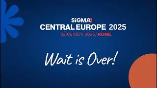 SiGMA Central Europe 2025, Rome has Begun!