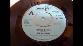 The Magicians   Painting On Wood            Rare UK Psych Freakbeat 45