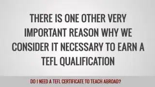 ITTT FAQs - Do I need a TEFL certificate to teach abroad?