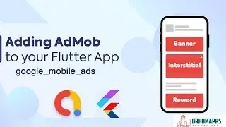 How add google_mobile_ads to flutter app [Banner + Interstitial + Reword] flutter app