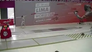 Lima World Cup 2025 SWS - L64 - Larissa Eifler GER v Faustine Clapier FRA