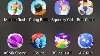 Butt clash game 🏃&zwj;♀️Mix Levels Walk through (Android,ios Mobile game)