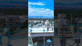 Old Stapleton Airport Air Traffic Control Tower From Above | Epic Drone Footage in Cinematic 4K 𖥂🛰📸