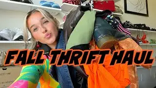 FALL TRY ON THRIFT HAUL