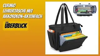 BEWERTUNG (2026): CURMIO Lehrertasche mit Akkordeon-Aktenfach. Infos