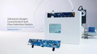 Ultrasonic Oxygen Concentration and Flow Detection Module