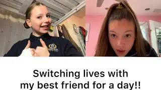 I switch lives with my BEST FRIEND for a day!🙂| Lucia Stephanie