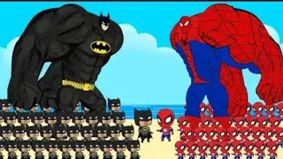 Evolution of SPIDER-MAN vs Evolution of BATMAN: Who Will Win | SUPER HEROES MOVIE #animation