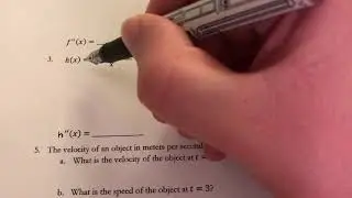 Examples of Higher Order Derivatives 2