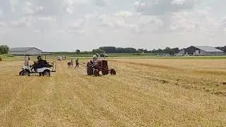wd45 diesel with tile plow