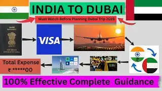 Dubai 7 Days Complete Travel Guide 2026 Budget, Visa, Flight, Hotel, Local Travel Full Details #uae