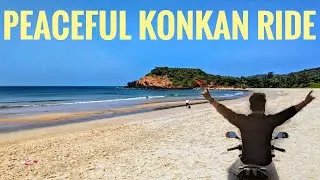 Ratnagiri to Ambolgadh Bike Journey | Hidden Ganeshgule Beach & Riverside Homestay