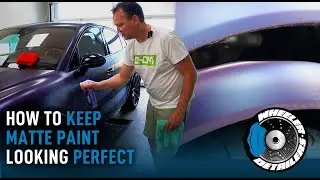 HOW TO KEEP MATTE PAINT LOOKING PERFECT | MATTE QUICK DETAILER GUIDE