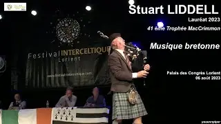 FIL 2023 Stuart LIDDELL  Lauréat Trophée MacCrimmon Musique bretonne  06 août    video YP