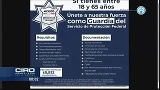 ¿Te gustaría ser guardia del Servicio de Protección Federal? Conoce los requisitos