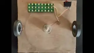 Magnet ki madad se LED light me power supply#youtube 