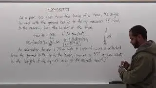 Trigonometry Word Problems - BMCC (CUNY) MAT56/MAT56.5/MAT206
