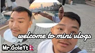 Marina beach ⛱️ in kuwait 🇰🇼 city...  #kuwaitcity  #nepal #minivlog 