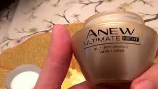 Avon Anew Ultimate Multi-Performance Night Cream Anti Aging skin care