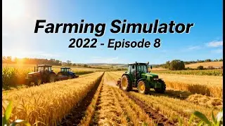 Farming Simulator 22 - Elmcreek - Timelaps Ep.8 - let's combine fields 45 and 46