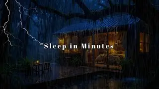 🌧️Heavy Rain and Thunder Sounds 24/7 – Deep Sleep Ambience | Relaxing Thunderstorm for Res