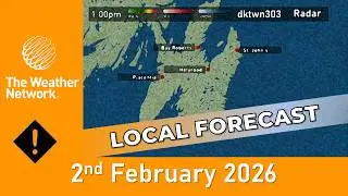 The Weather Network Local Forecast - 2 February 2026
