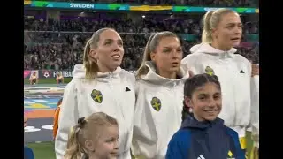 Sweden National Anthem - FIFA Women's World Cup 2023
