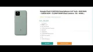 Google Pixel 5  specifications