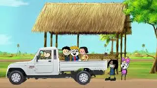 Diwali Ne Haat Jane | दिवाली हाट जाने | Aadivasi Cartoon Comedy Video | Ar aadivasi cartoon
