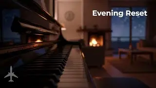 🕯 End of Day Fireplace Jazz &ndash; Slow Piano for Evening Reset & Calm