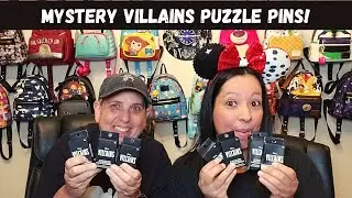 Loungefly Mystery Pin Unboxing: Disney Villains Puzzle Pins!