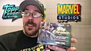 Topps Chrome Marvel Studios 2025 - Let’s Rip ONE Blaster box (check out the /10 card)