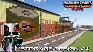 Designing My Main STORAGE! #4 - Randomcraft 3 Livestream
