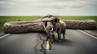 Horse vs python &ndash; Wild Nature AI Documentary (National Geographic Style | Cinematic Wildlife 4K)