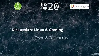 Diskussion: Linux & Gaming &ndash; Team & Community - Tux-Tage 2020