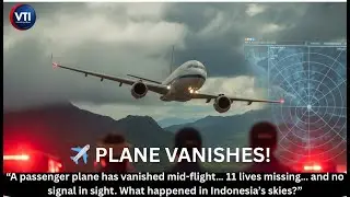 Passenger Plane Vanishes Over Indonesia | 11 Missing, Massive Search Underway