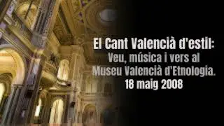 15. L'u. Victoria Sousa 'Victorieta'. Mostra de Cant Valencià d'estil (2008)
