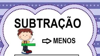 Subtração para crianças