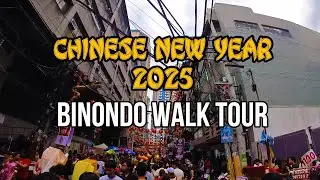 China Town, Binondo Manila Walk Tour | #RunningLION #cny2025 #kungheifatchoi #shorts #fyp #foryou